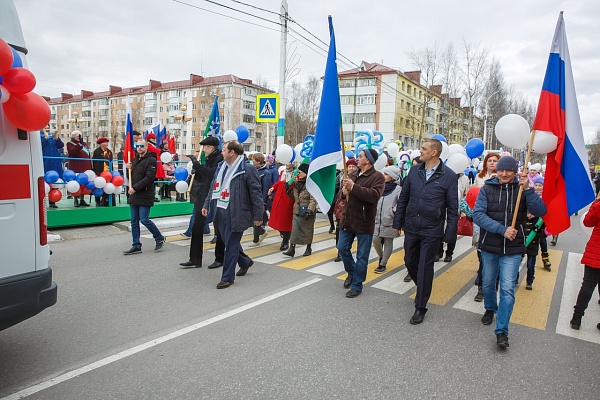 Праздник весны и труда. Сотрудники Урайской больницы встретили Первомай 
