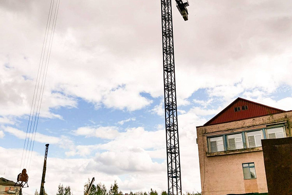 В Урае продолжается строительство нового стационара 