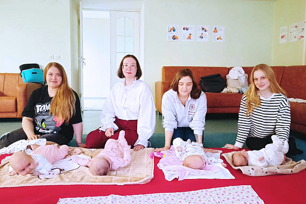 В женской консультации прошла неделя здорового ребенка и матери 