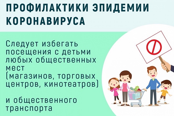 Инструкция для родителей в период профилактики эпидемии коронавируса