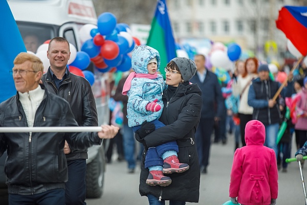Праздник весны и труда. Сотрудники Урайской больницы встретили Первомай 