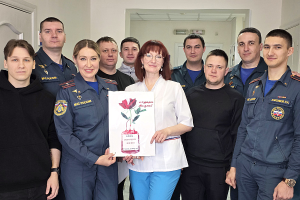 Кровь для жизни: огнеборцы стали донорами 