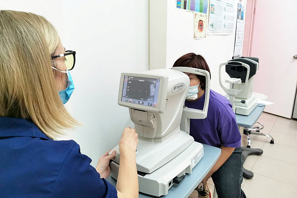 В Урайскую больницу поступило новое офтальмологическое оборудование