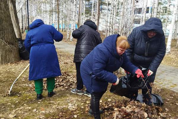 Наши субботники продолжаются!