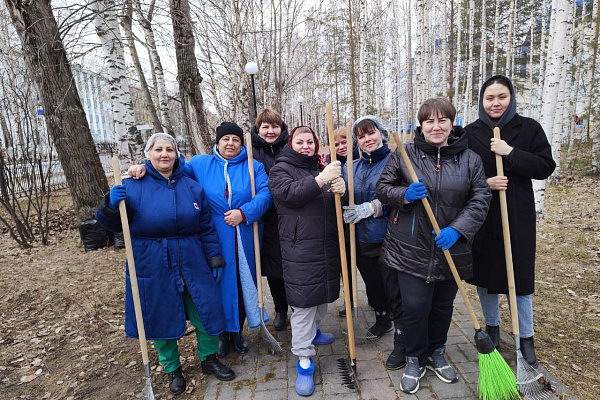 Наши субботники продолжаются!