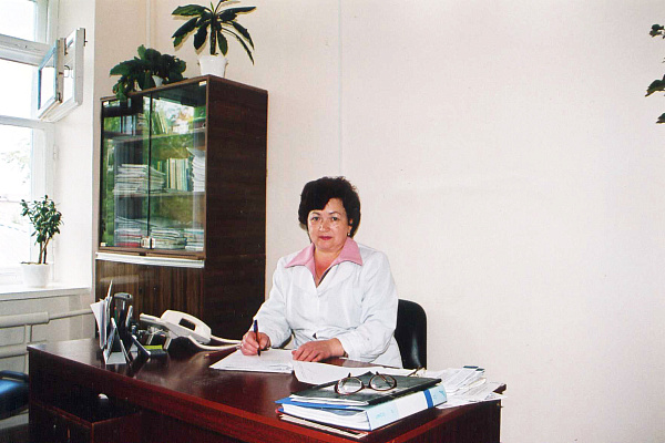 Председатель ветеранской организации больницы отмечает юбилей