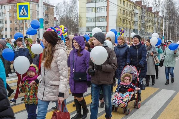 Праздник весны и труда. Сотрудники Урайской больницы встретили Первомай 