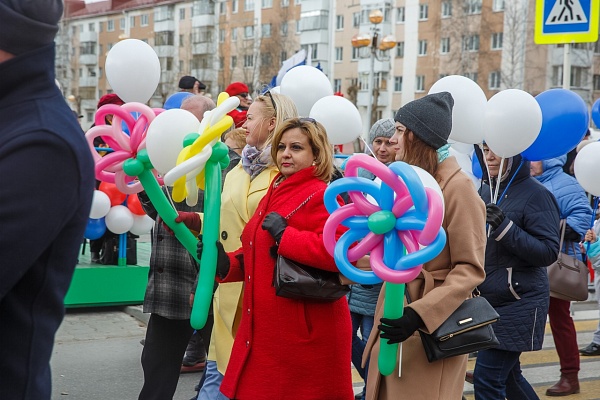 Праздник весны и труда. Сотрудники Урайской больницы встретили Первомай 