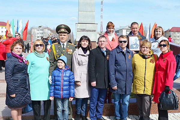 9 мая сотрудники Урайской больницы почтили память героев войны
