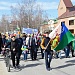 Коллектив Урайской больницы встретил Первомай праздничным шествием