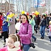 Коллектив Урайской больницы встретил Первомай праздничным шествием