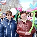 Коллектив Урайской больницы встретил Первомай праздничным шествием